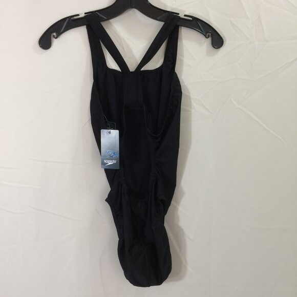 NEW Speedo 1 Piece Swimsuit Athletic Team Flyback Stretch - Picture 4 of 6